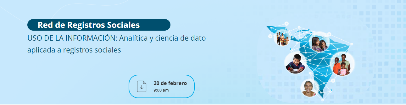 Uso de la información: analítica y ciencia de datos aplicada a registros sociales